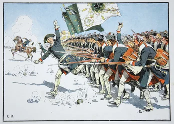 Battle of Mollwitz, 10th April 1741